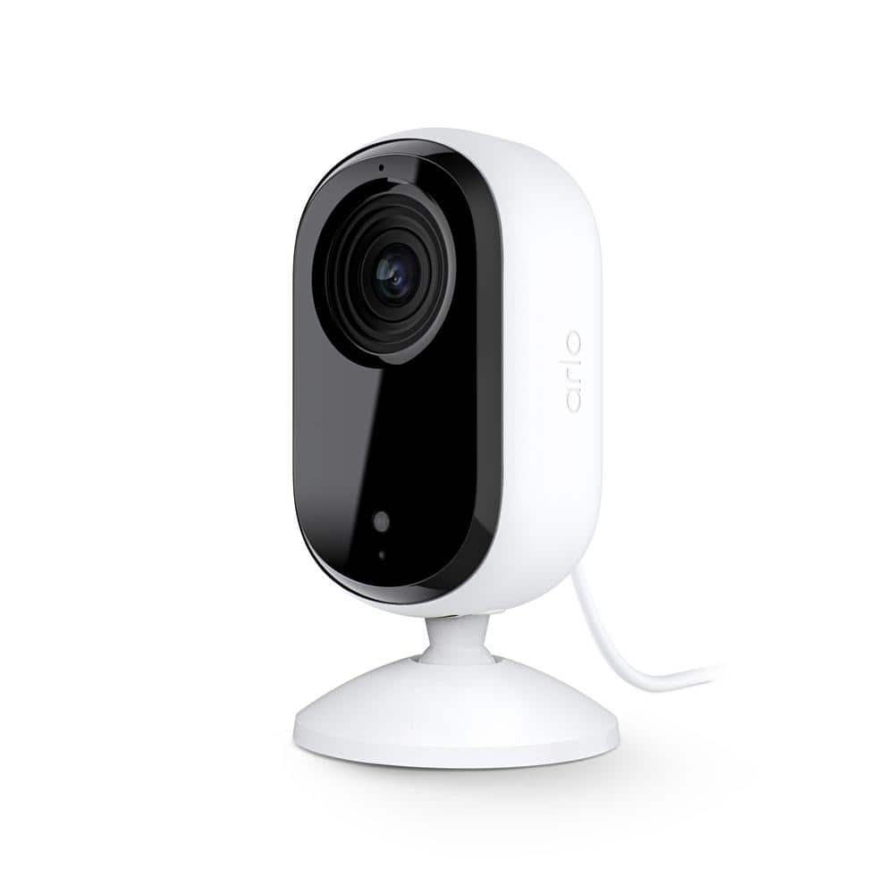 Arlo Essential Wireless Indoor Security Camera 2K (2nd Gen) with ...