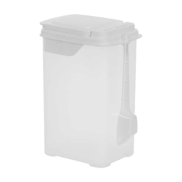 Buddeez Storage Dispenser for Flour, Sugar and More with Flip Lid and ...
