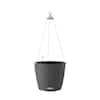 Lechuza Trend Nido Cottage Hanging Basket 9 in. dia. Granite Self ...