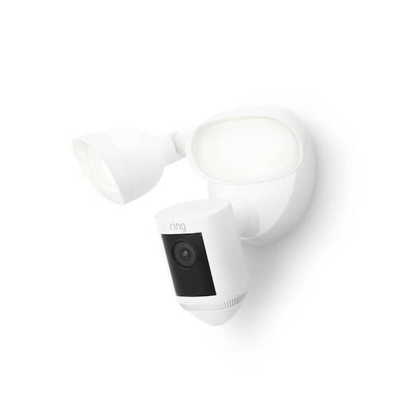 Ring Floodlight Cam Plus Wired - Outdoor Smart Security Camera with 2 ...