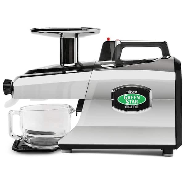 Tribest Greenstar Elite 24 fl. oz. Jumbo Twin Gear Chrome Masticating ...