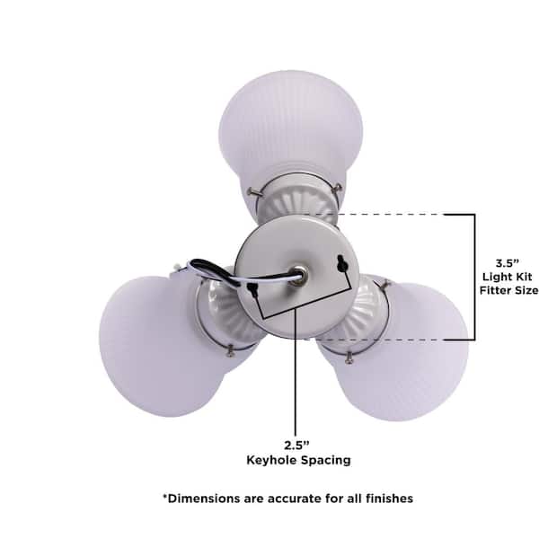 Westinghouse 3 Light Ceiling Fan Kit | Shelly Lighting