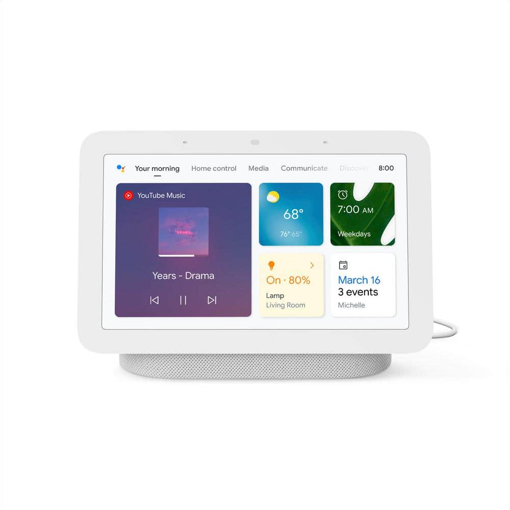 Google Nest Hub 2nd Gen - Smart Home Speaker and 7 in. Display with ...