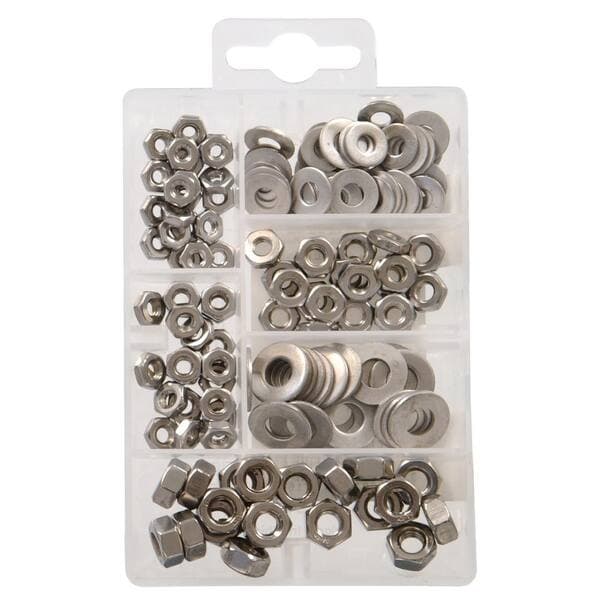 Hillman Stainless Steel Nut and Washer Assorted Kit (2…