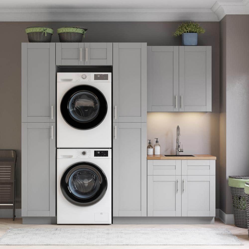 Laundry Room Tall Cabinets