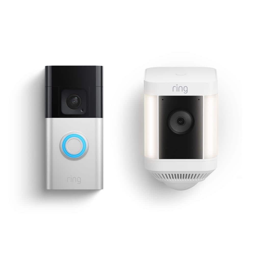 Ring Video Doorbell Battery Plus with Spotlight Cam Battery, White ...