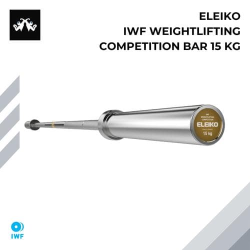 Jual ELEIKO IWF Weightlifting Competition Bar 15 Kg Women Barbell ...