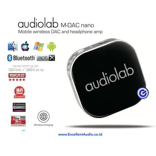 Promo Audiolab MDac nano mobile wireless DAC and headphone amplifier ...