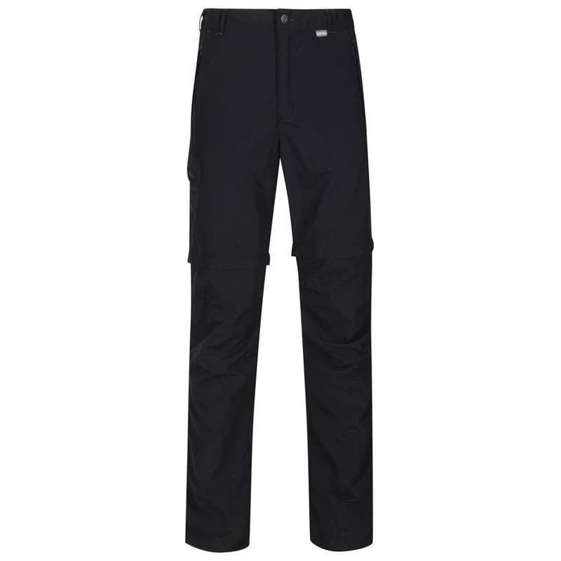 Regatta Mens Leesville II Zip Off Trousers (Ash) | Sportpursuit.com