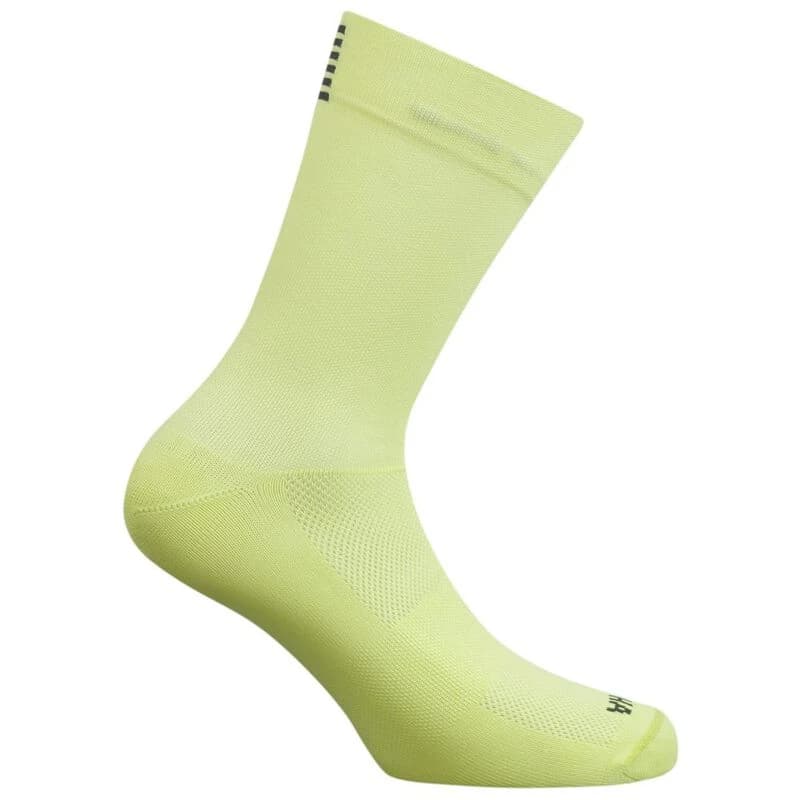 Rapha Pro Team Regular Socks (Lime Green/Deep Olive) | Sportpursuit.co