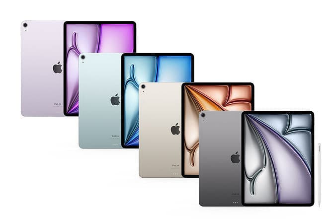 Apple iPad Air M2 11 and 13 inch 2024 3D model | CGTrader
