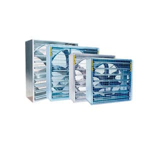 Farm building fan - WM54 - Munters - for air circulation / fiberglass