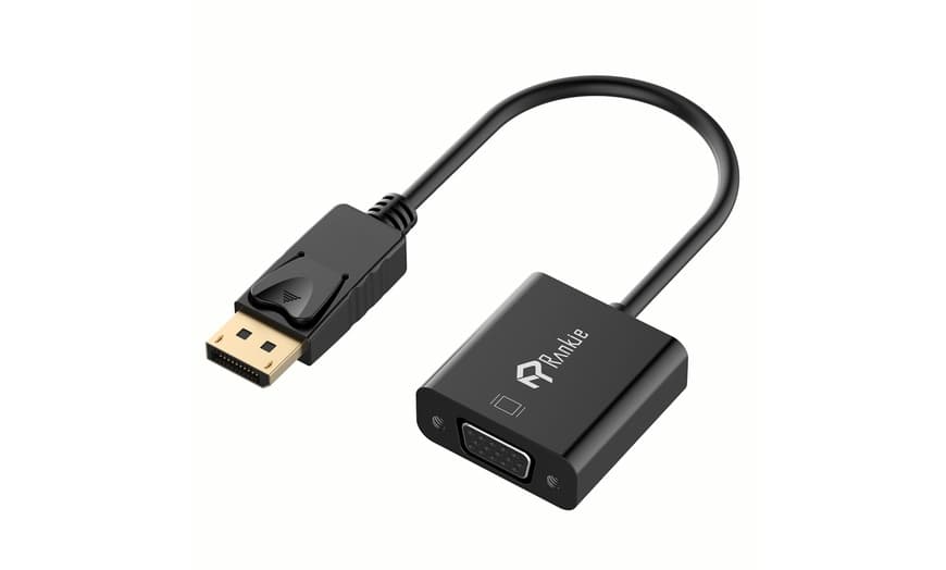Rankie VGA to DisplayPort Adapter Cable