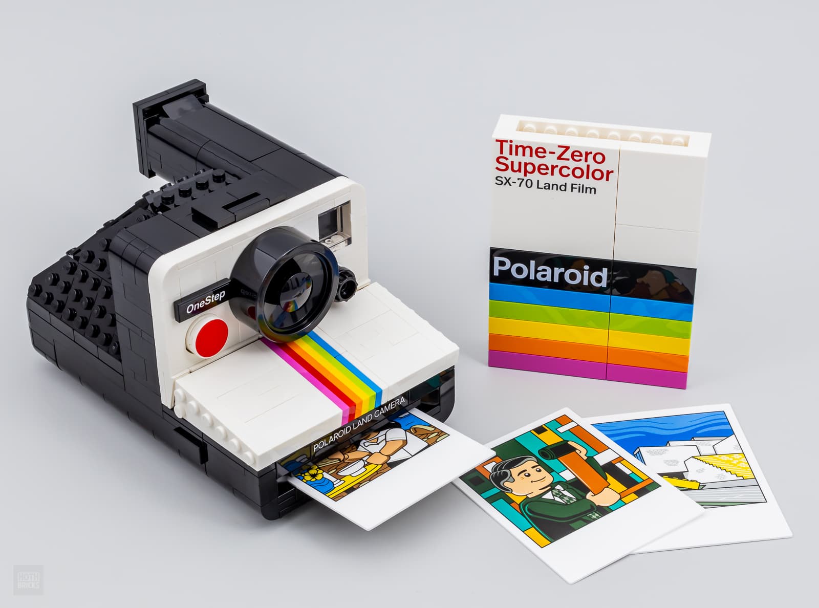 Très vite testé : LEGO IDEAS 21345 Polaroid OneStep SX-70 Camera - HOTH ...