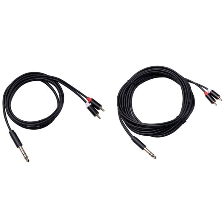 G46.35mm Cable to Audio Cable Aux Jack Y Splitter Cable for Amplifiers ...