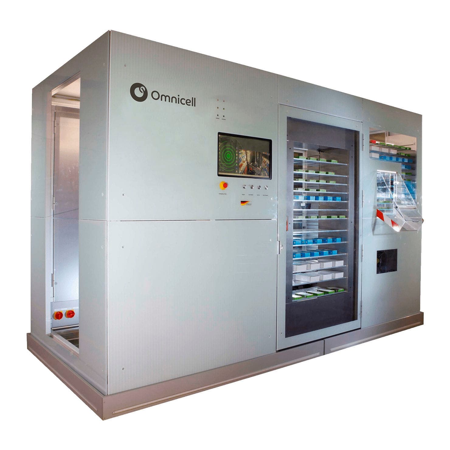 Pharmacy dispensing robot - Medimat - OMNICELL - for medicine