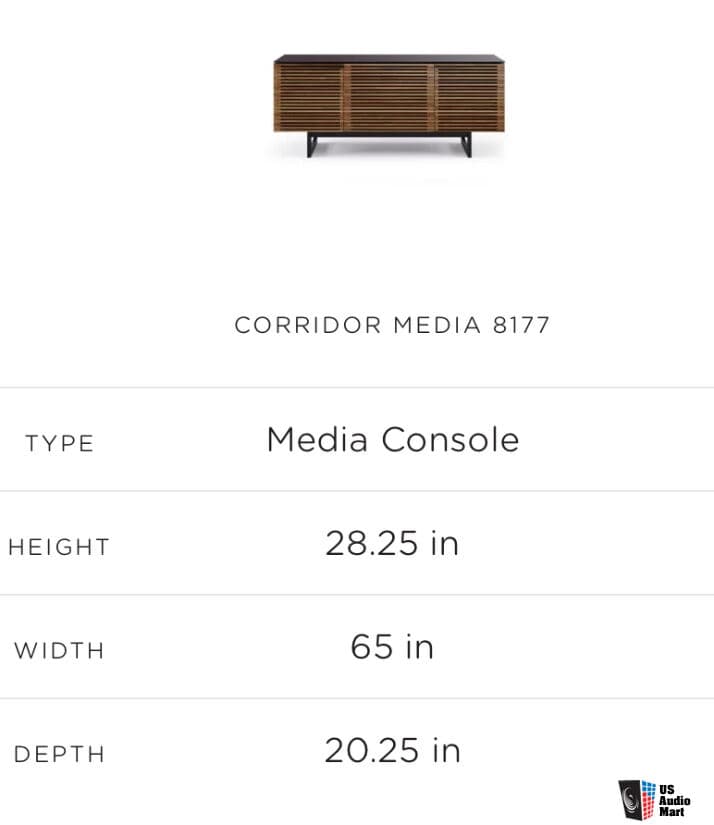 BDI Corridor Media 8177 Audio Cabinet Photo #5013509 - UK Audio Mart