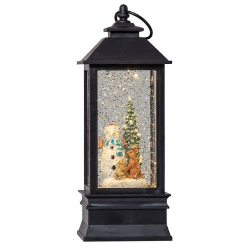 Snowman Lantern Christmas Decoration with LED | Temple & Webster