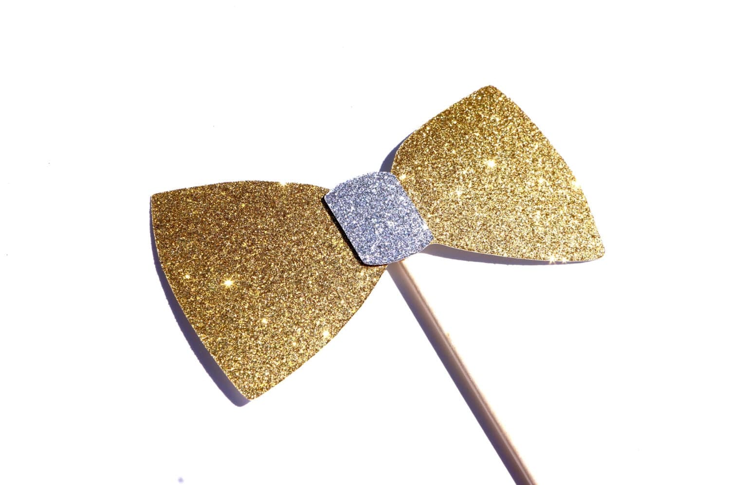 Photo Booth Props Glitter Bow Tie YOU CHOOSE COLOR
