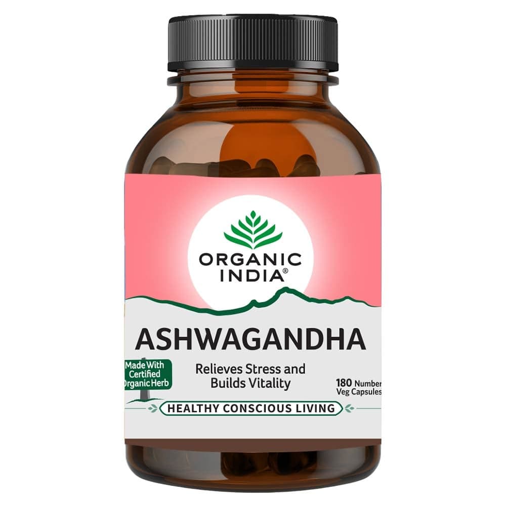 Organic India ASHWAGANDHA 60 capsules online in India | HealthKart.com