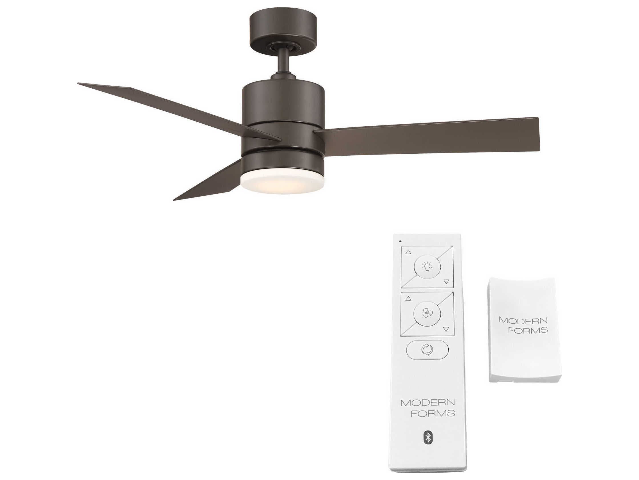 Modern Forms Axis 1 - Light 44" LED Ceiling Fan | MOFFRW180344LBZ
