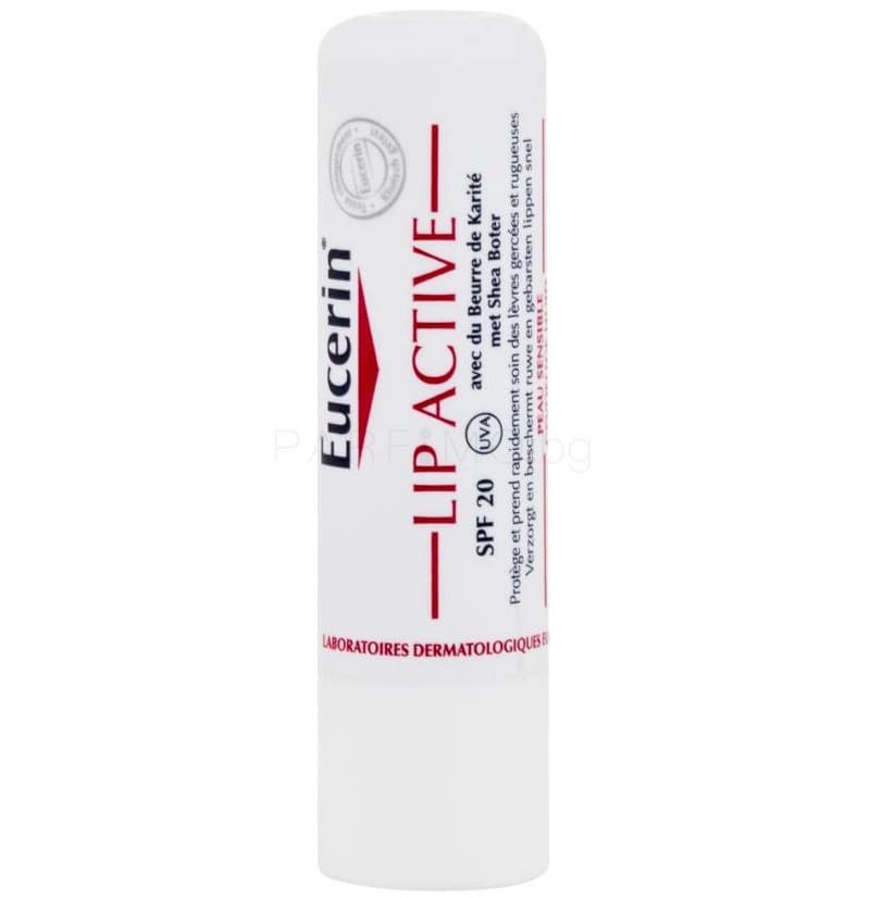 Eucerin Lip Active SPF 20 With Shea Butter ingredients (Explained)