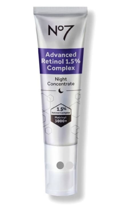 No7 Advanced Retinol 1.5% Complex Night Concentrate ingredients (Explained)