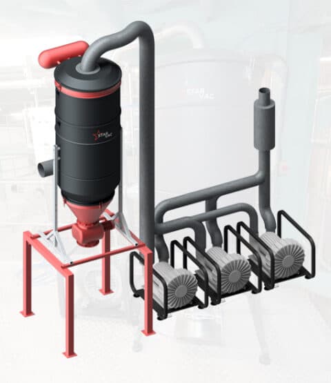 Industrial Central Vacuum Systems | Starvac: Clean efficiently