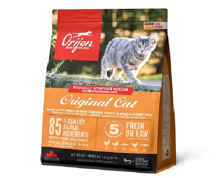 Buy Orijen Original Cat Dry Food Grain-Free, Protein-Rich With 90% Meat ...