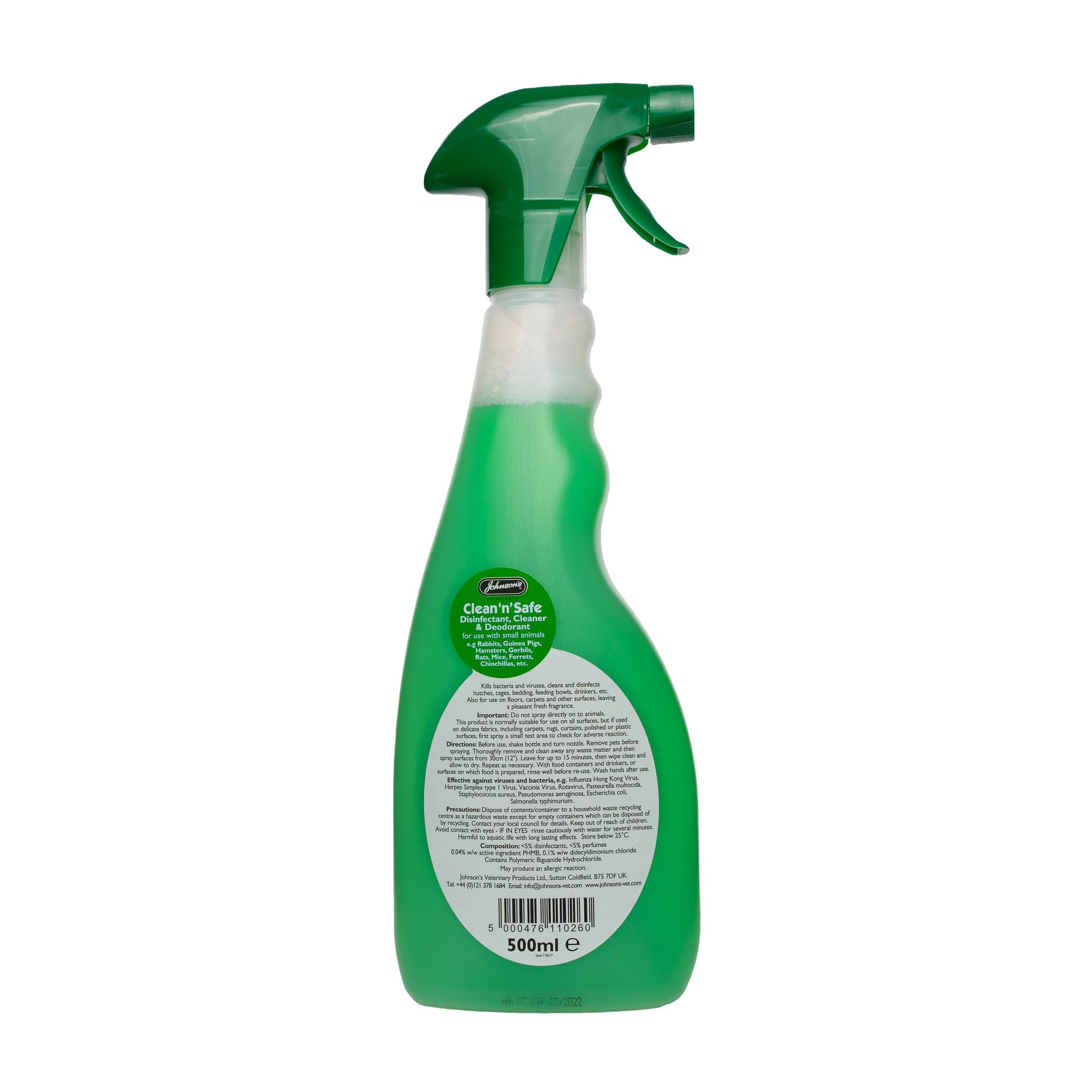 K026 Clean ‘n’ Safe - Pack Of 6 | Johnsons Veterinary Products