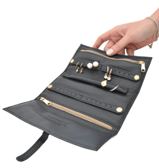 Leather Jewellery Rolls - Journey Leather
