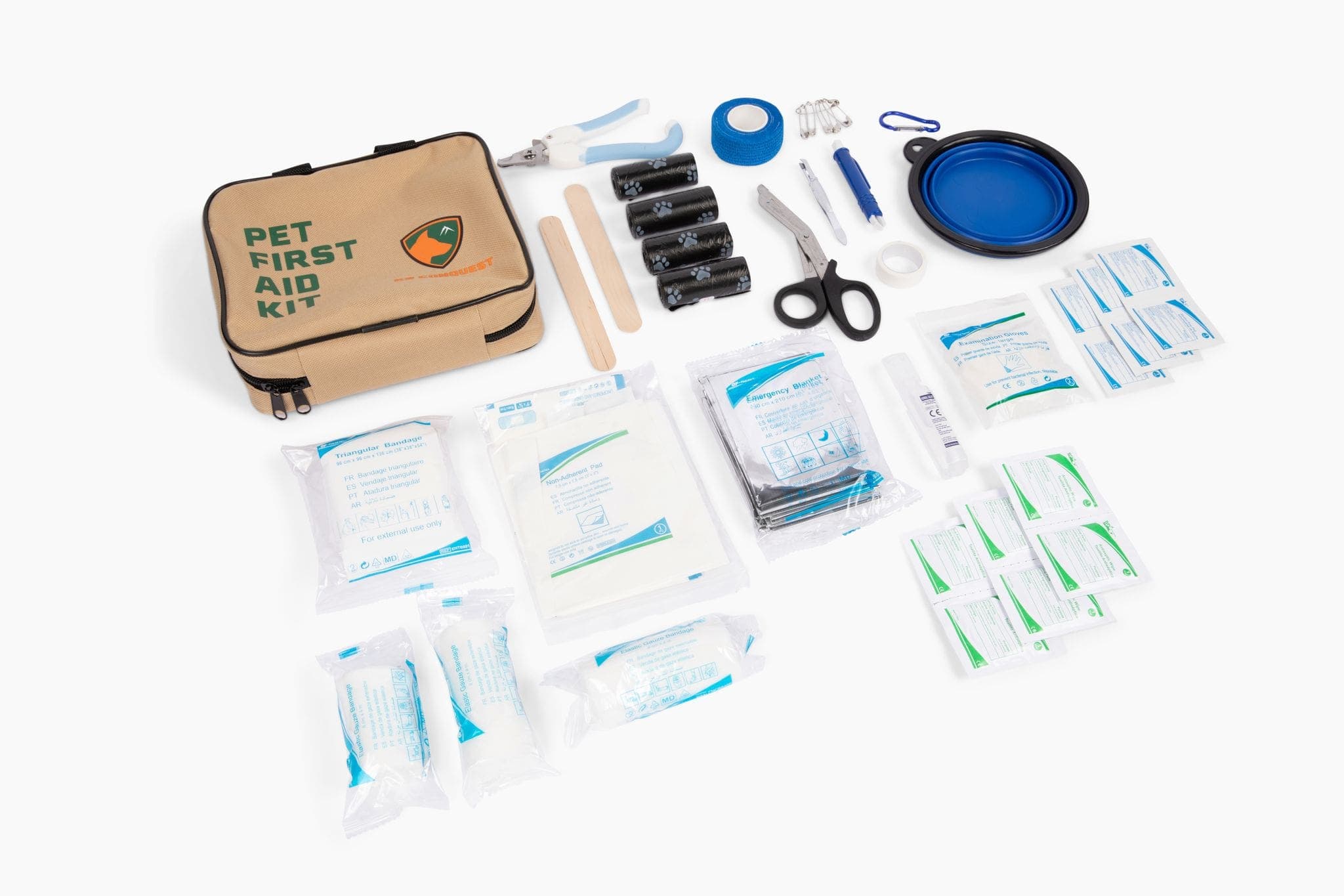 First Aid Kit for Dogs - K9 Conquest