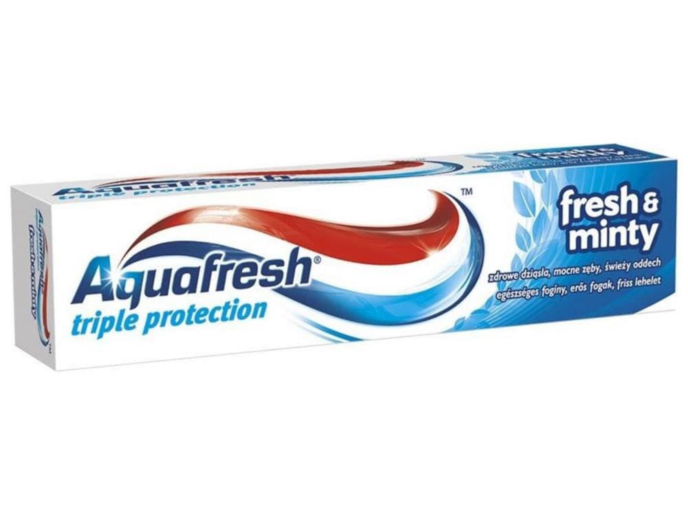 Aquafresh Triple Protection Fresh And Minty Toothpaste toothpaste 50ml ...