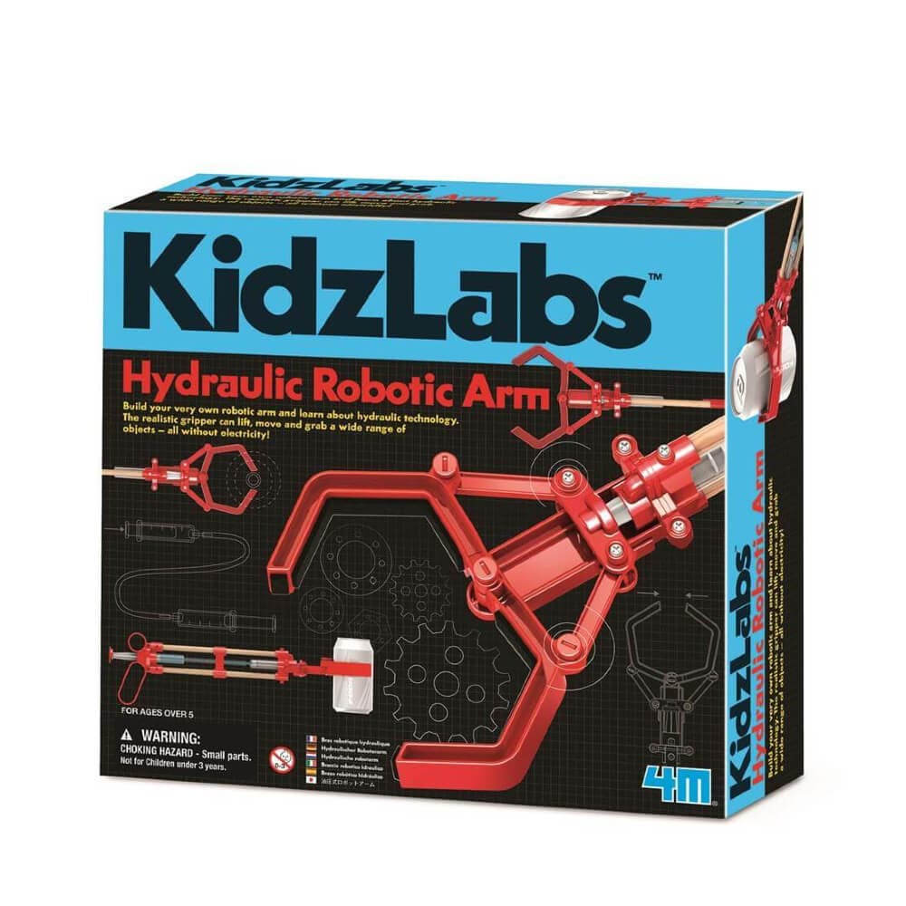 4M-Kidzlabs - Hydraulic Robotic Arm - KidzCare