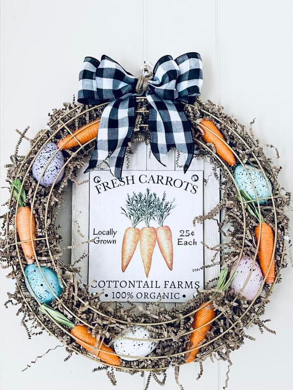 DIY Easter Wreaths - Cute Spring Wreath Craft Projects