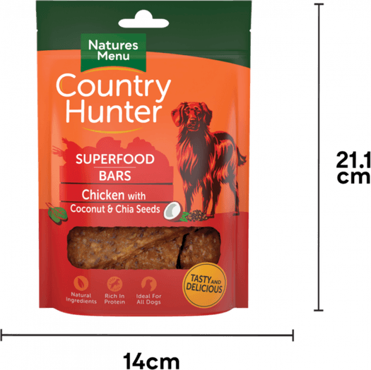 Natures Menu Country Hunter Superfood Bar Chicken | Kings Heath Pet ...