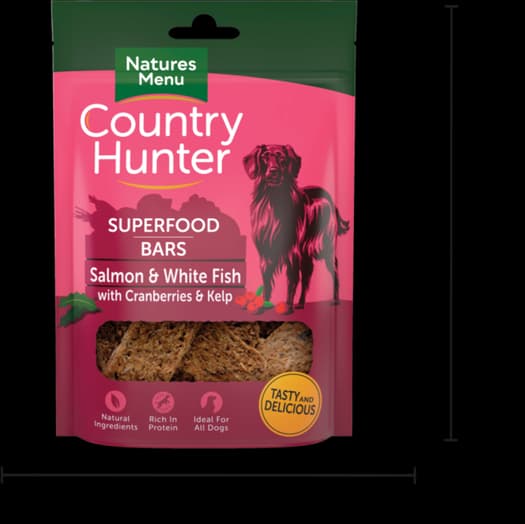 Natures Menu Country Hunter Superfood Bar Salmon | Kings Heath Pet ...
