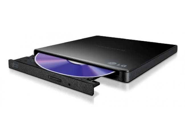 LG GP57EB40 External Ultra Portable Slim DVD-RW Powered by USB DVD ...