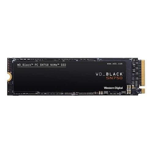 Ổ Cứng SSD WD Black SN750 500GB PCIe NVMe Gen 3x4 WDS500G3X0C