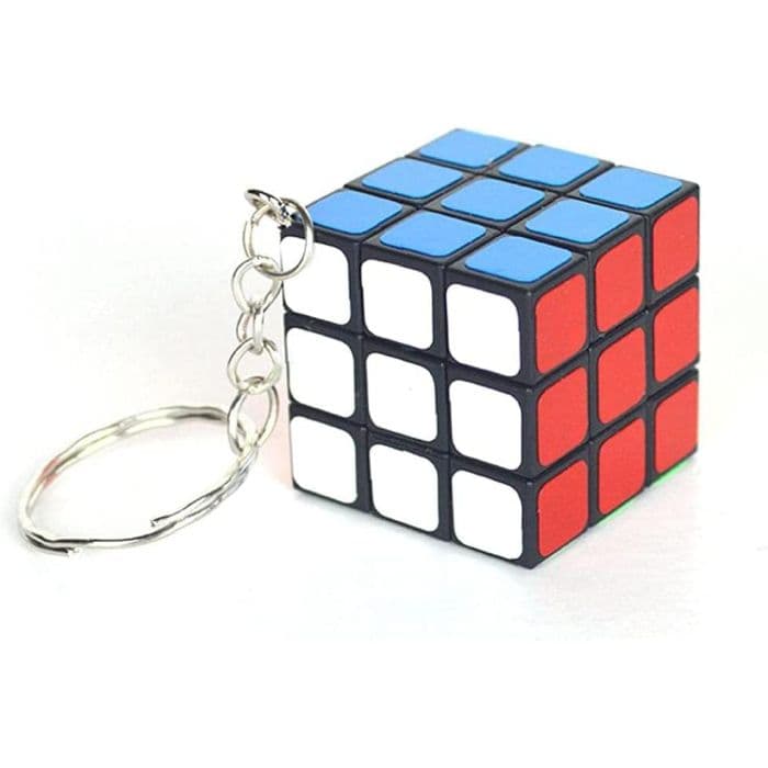 Mini Rubik's Cube Keychain