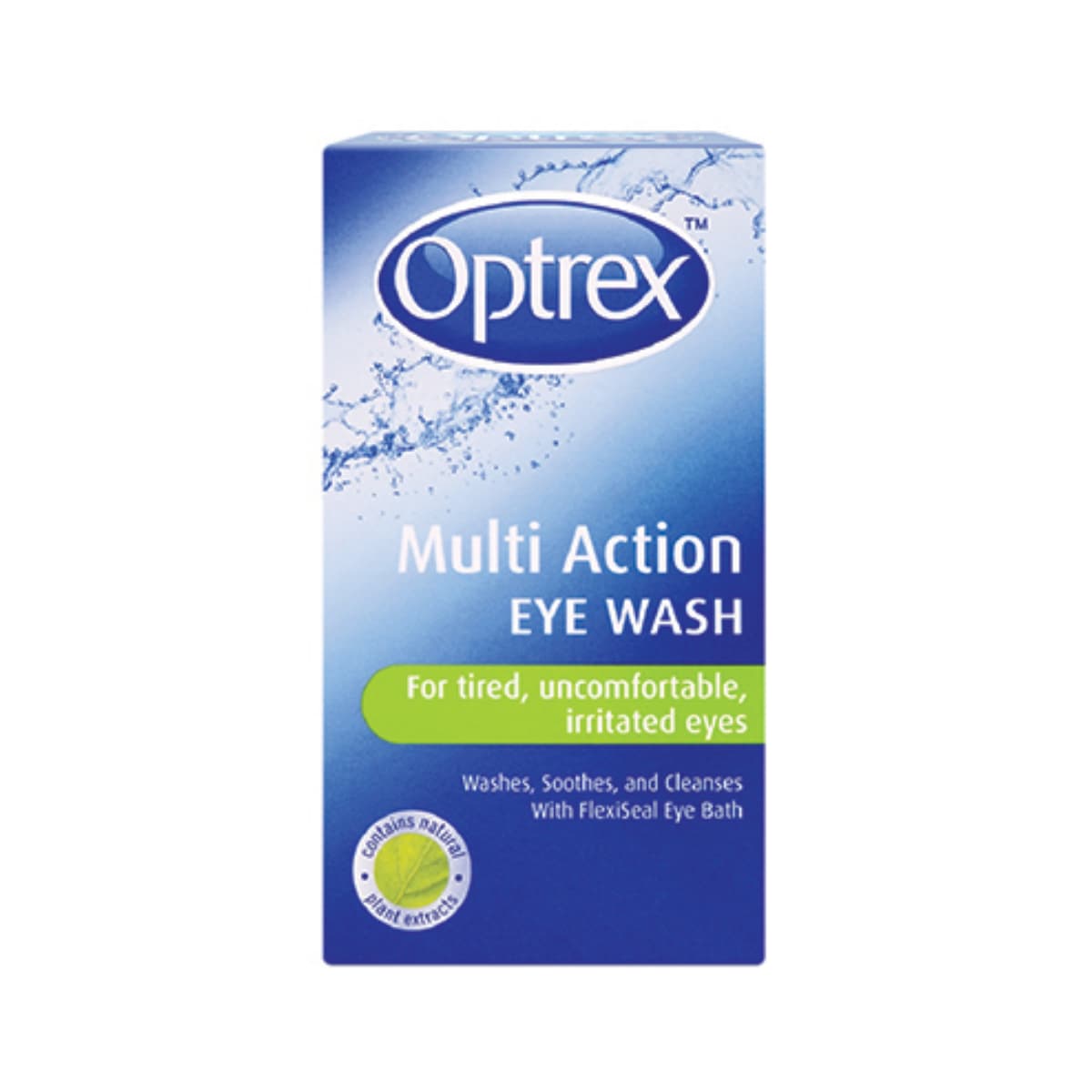 Optrex Multi Action Eye Wash (with Flexiseal Eye Bath) - 100ml - Lord's ...