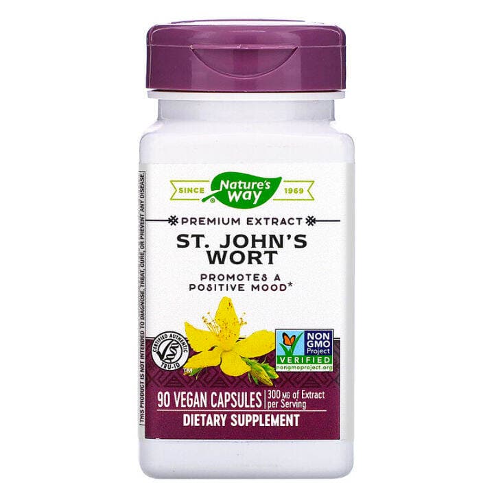 Nature's Way, St. John's Wort, 300 mg, 90 Vegan Capsules | Lazada PH