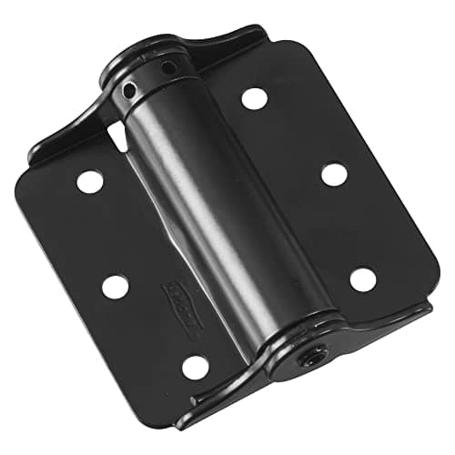 National Hardware V125 3" Adjustable Spring Hinges in Black