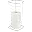 Amazon.com: mDesign Plastic Free Standing Toilet Paper Holder Canister ...