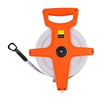 Open Reel Fiberglass Tape Measure,100M Foldable and Retractable,Long ...