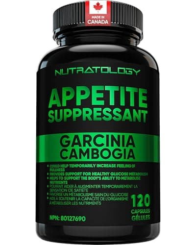 Garcinia Cambogia Appetite Suppressant Weight Loss For Women & Men | British-Made | 500 MG Per Capsule | 60% HCA - Increase The Feelings of Fullness & Maintain Blood Sugar Levels - 120 Capsules