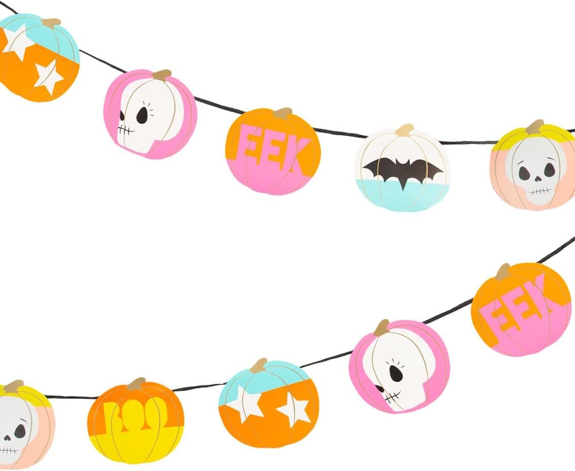 Talking Tables Halloween Pumpkin Garland