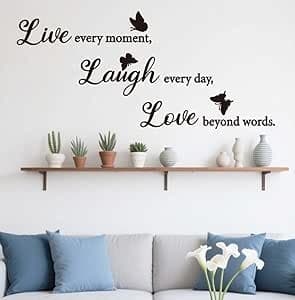 Amazon.com: SUPERDANT Motivational Quotes Wall Decals Family Wall ...