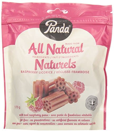 Panda Raspberry Licorice, 170gm