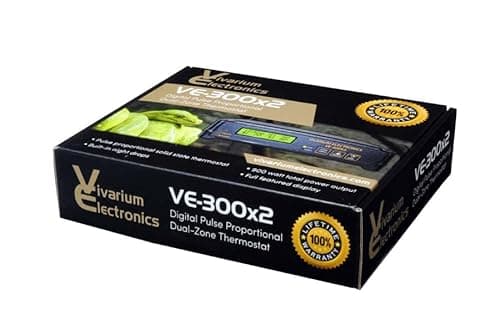 Vivarium Electronics VE-300X2 2-Zone Table Top Thermostat